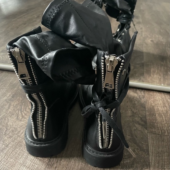 Sock Style Hybrid Combat Boots - Picture 8 of 16